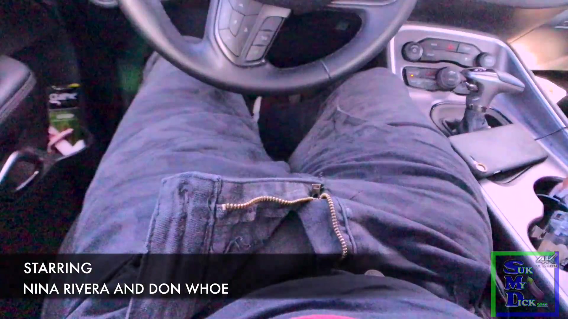 I Pull His Cock Out In The Car - Sexynina