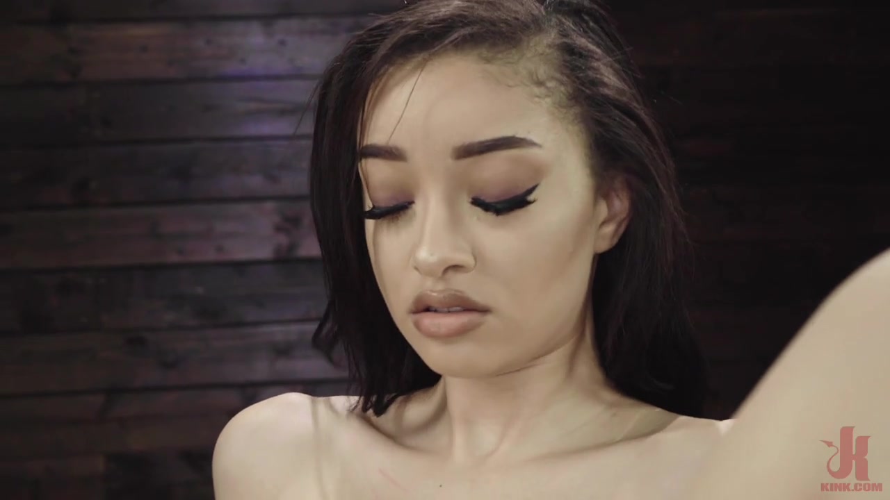 Brand New Ebony Slut Demi Sutra Gets Tied and Tormented - FuckingMachines