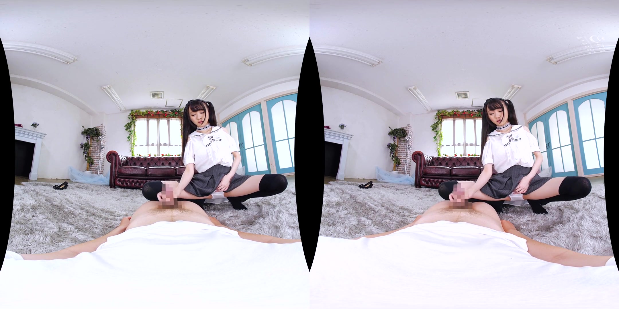 Fake twin-Tail Knee-High Panty Creampie Fuck 4 - Creampie teen 18+