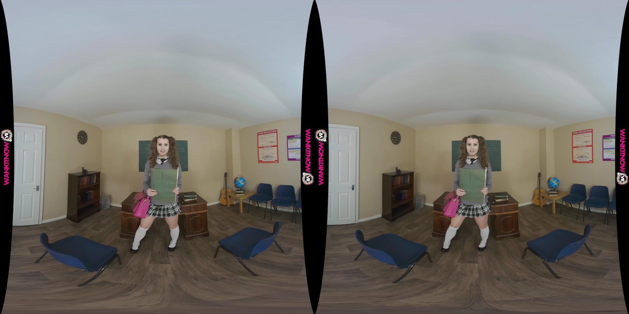 Tight College Pussy featuring Brook Logan - WankitNowVR
