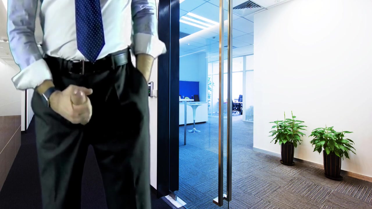 Wanking My Big Cock In The Office Again fantasy Dirty Step daddy Video