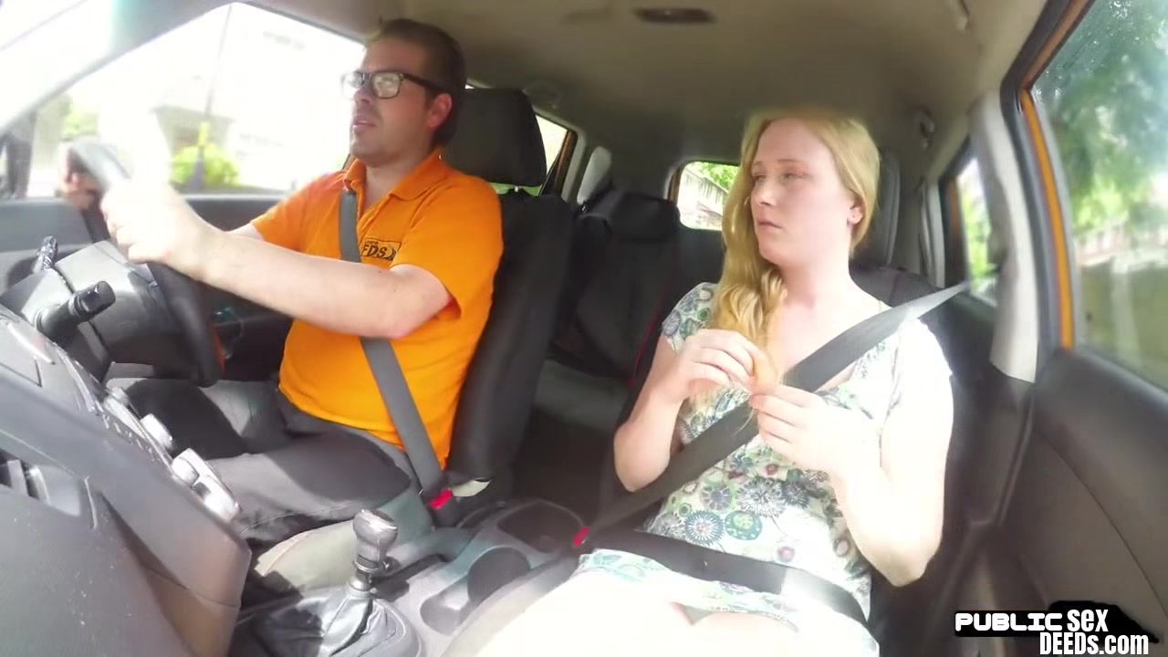 Pussyeaten British babe rides and sucks off her instructor