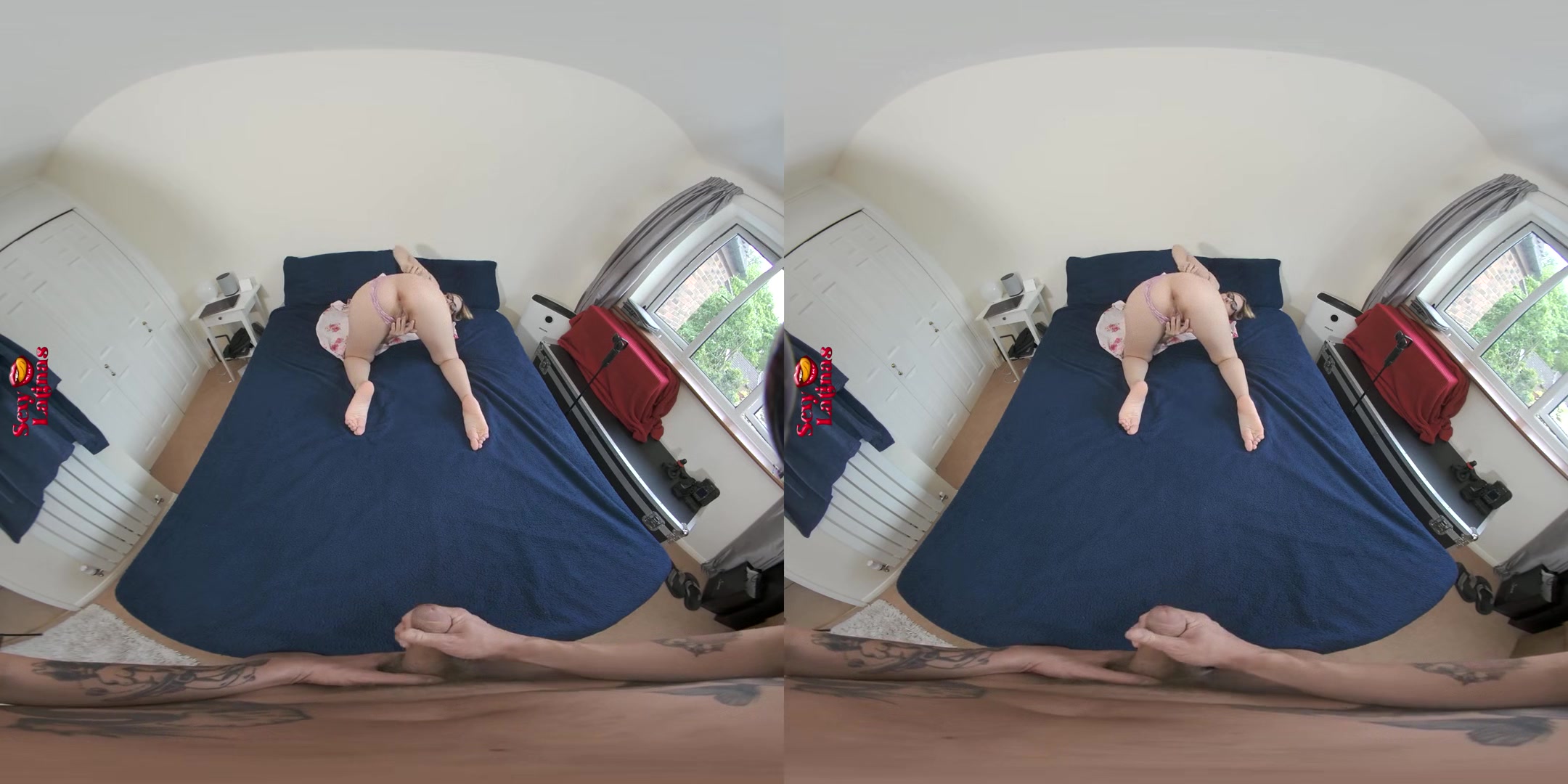 Busty Latina Geisha Face Fuck