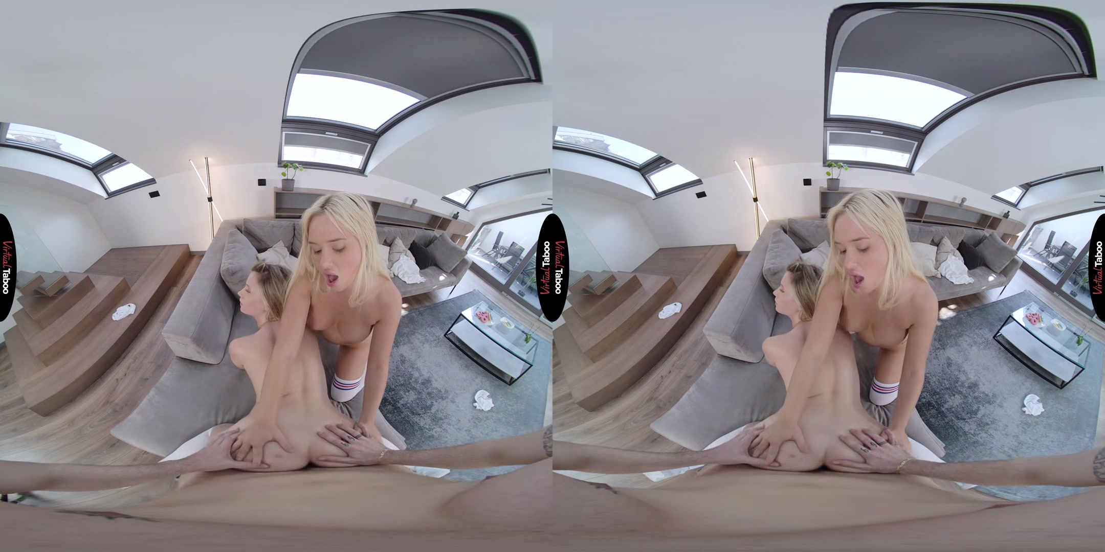 Jessie Ames, Lily Blossom VR Porn: Candy From Stepbrother - VirtualTaboo