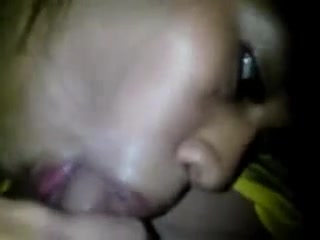 Nasty Latina gets sperm in her mouth