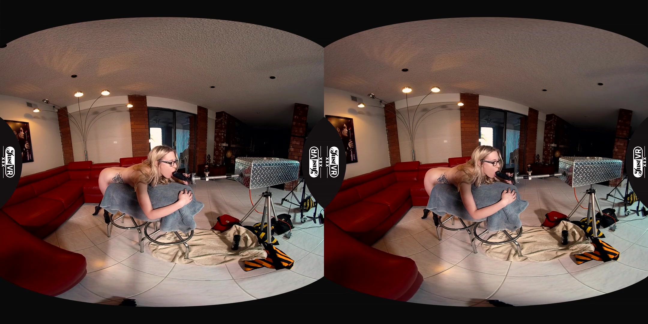 Violet October in Violet vs Fucking Machine - JustVR