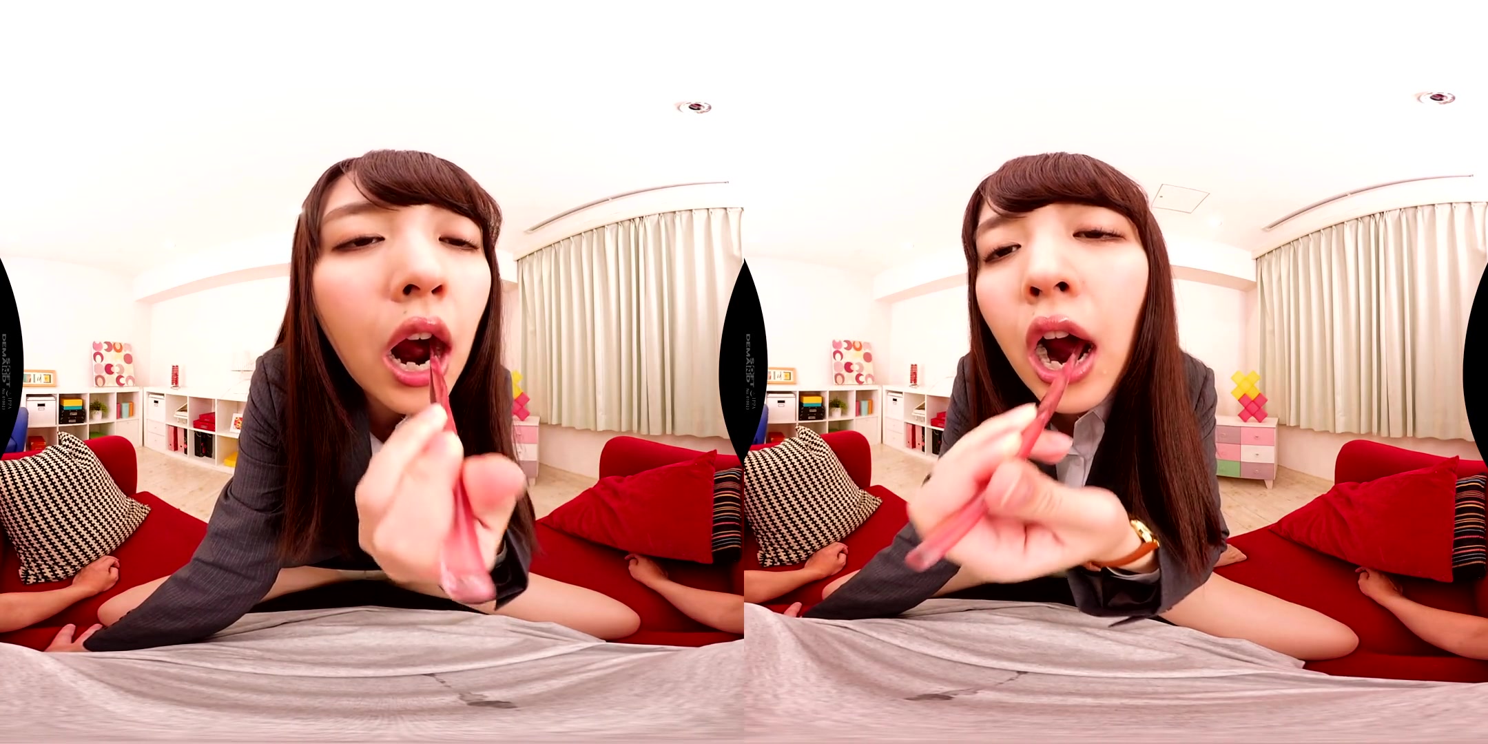 Drool-Drinking VR 2 7 - Drool Spit Asian schoolgirls 18+ Drool Fetish