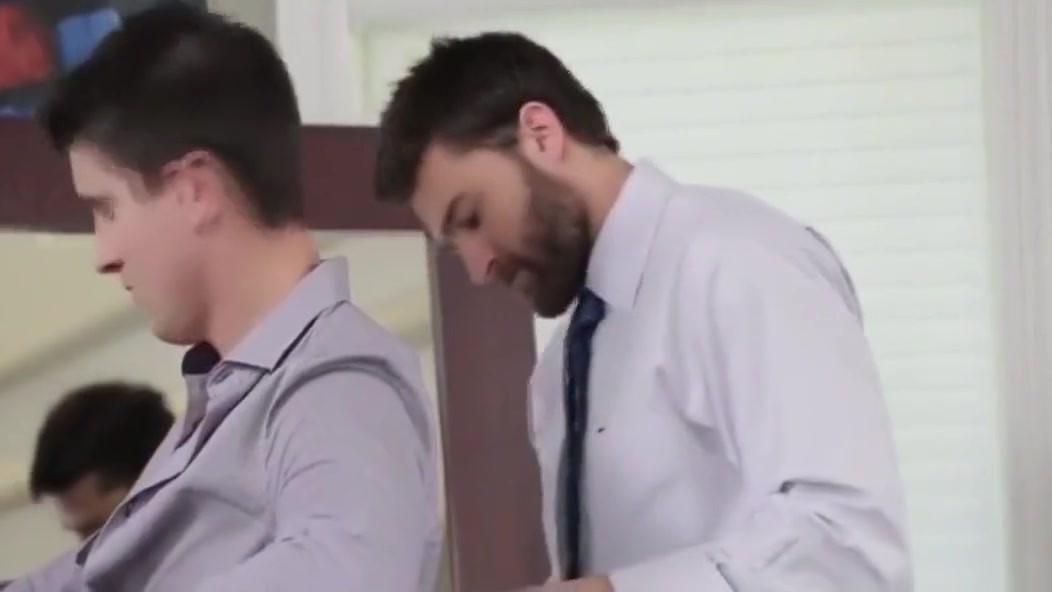 the young boy and the office guy