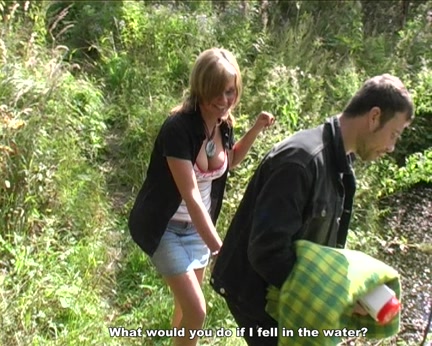 Hard anal sex in the woods in Troy