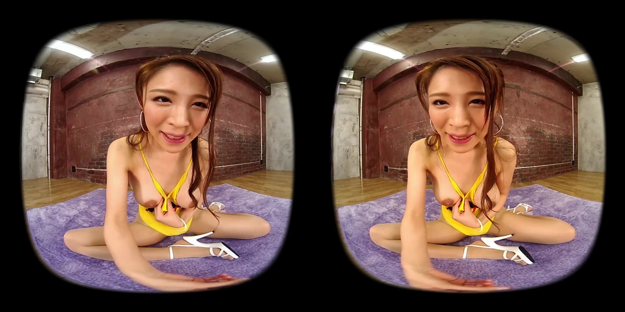 Akari Mitani & Touka Rinne in Akari Mitani, Touka Rinne, and Reiko Shinoda Simple VR Sex Support by Three Lewd Women - MiluVR