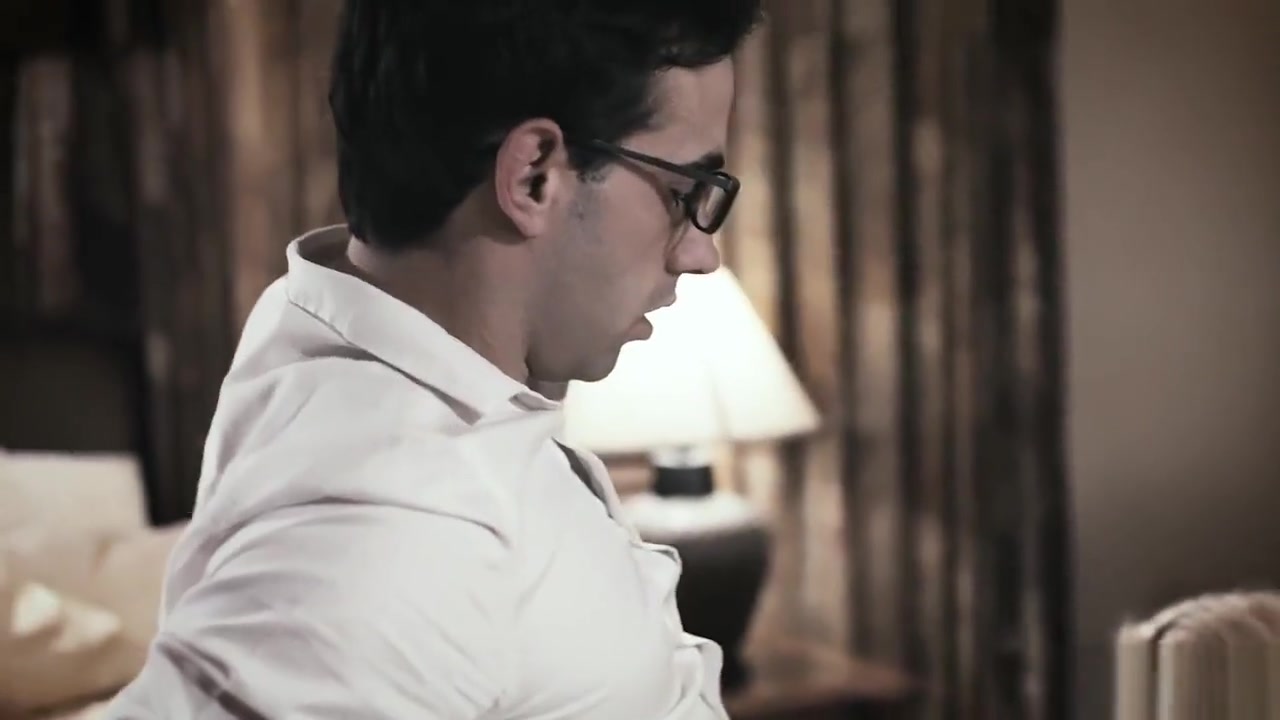Nerdy stepbrother fucked by his new slutty stepsister