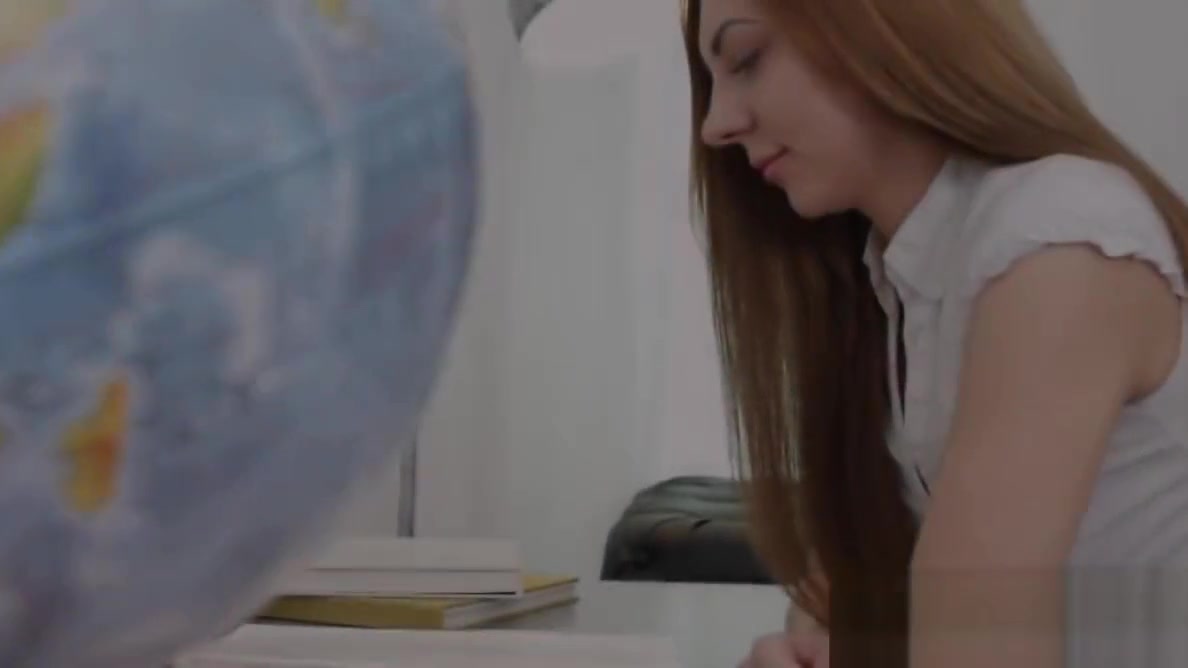Redhead gets fucked by her teacher