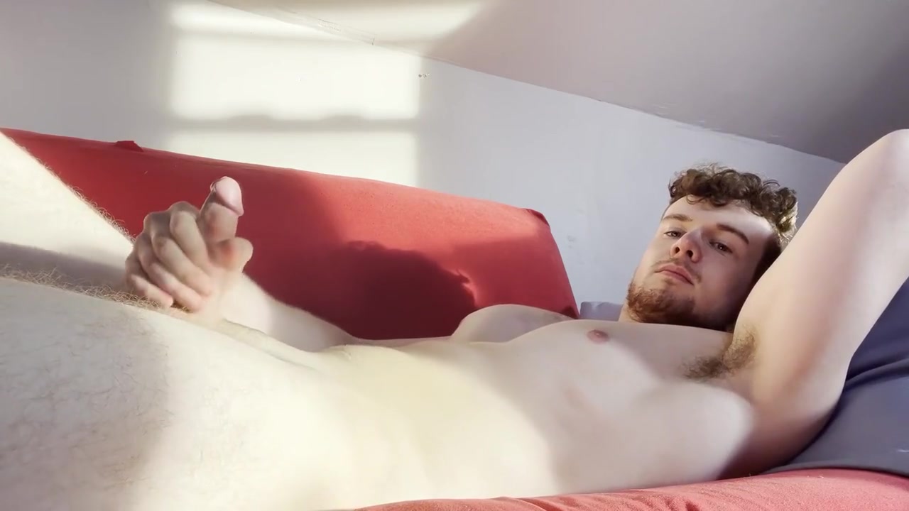 Solo Male Jerking His Big Cock