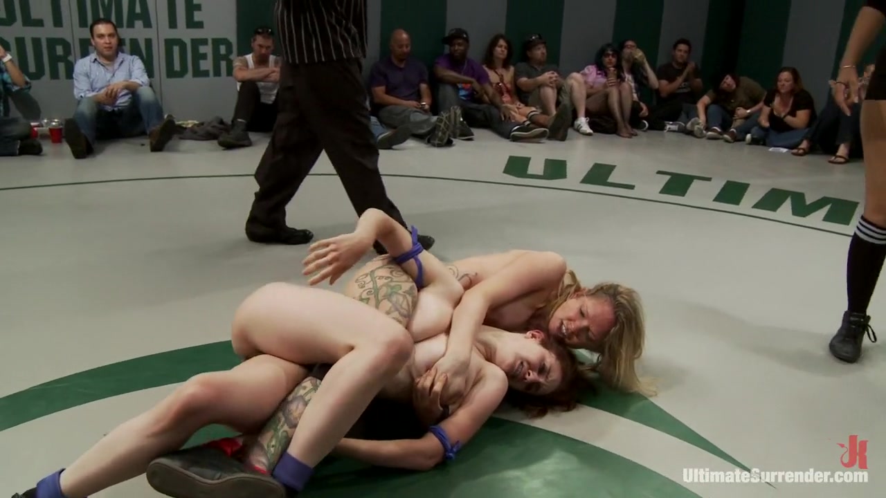 Round 3 of the August Live Tag TeamBrutal submissions, Crushing leg scissors.