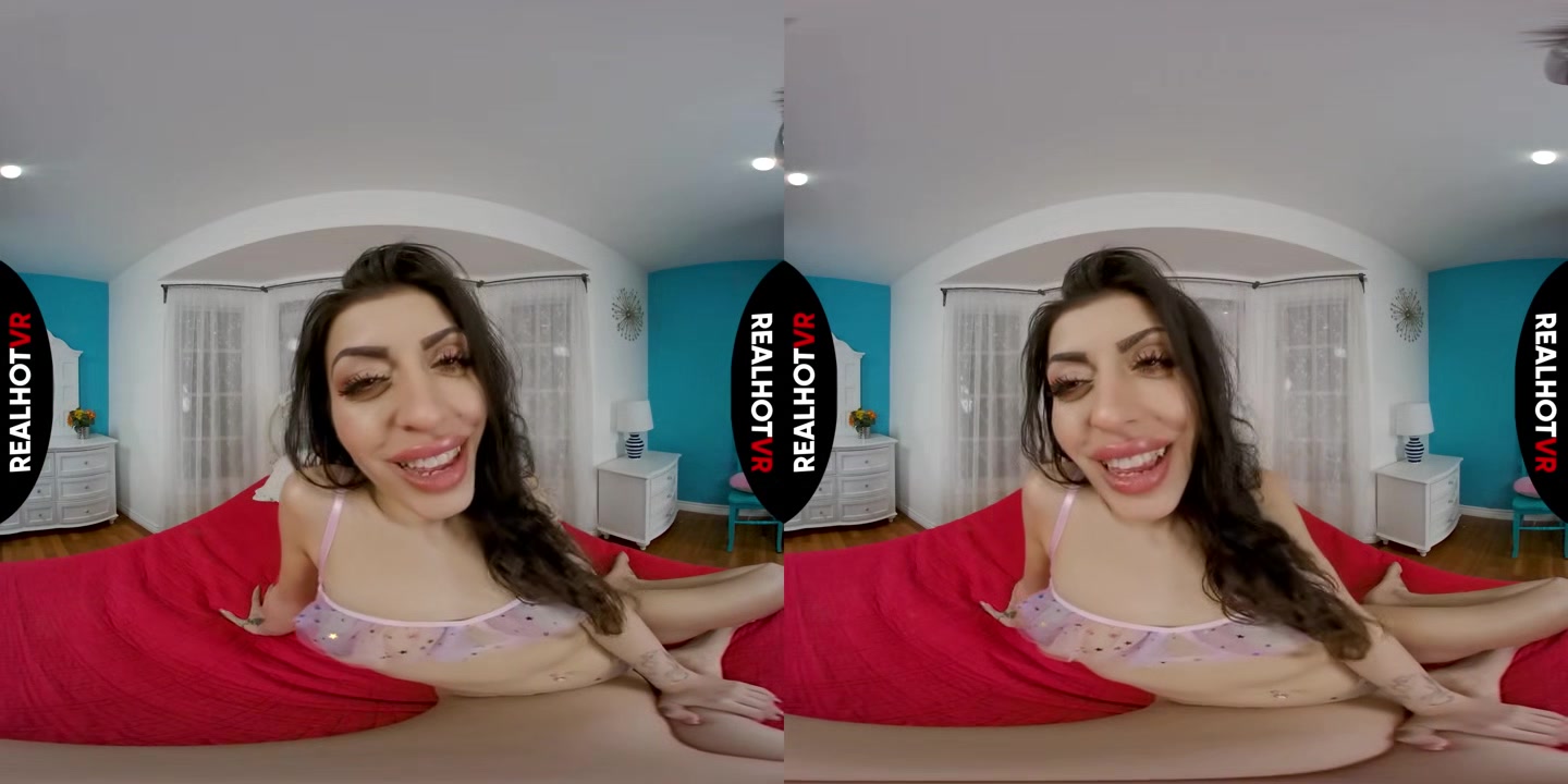 Slutty Stepsister Orgasms All Over Her Stepbrothers Big Dick - RealHotVR