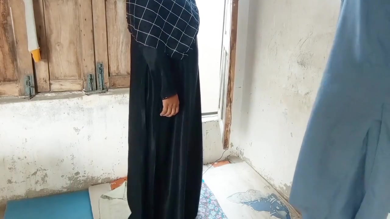 Jungle Se Mili Muslim Hijab College Girl