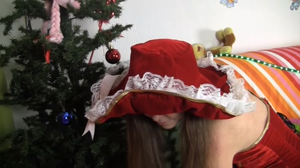 Anal sex with Santa panda bear