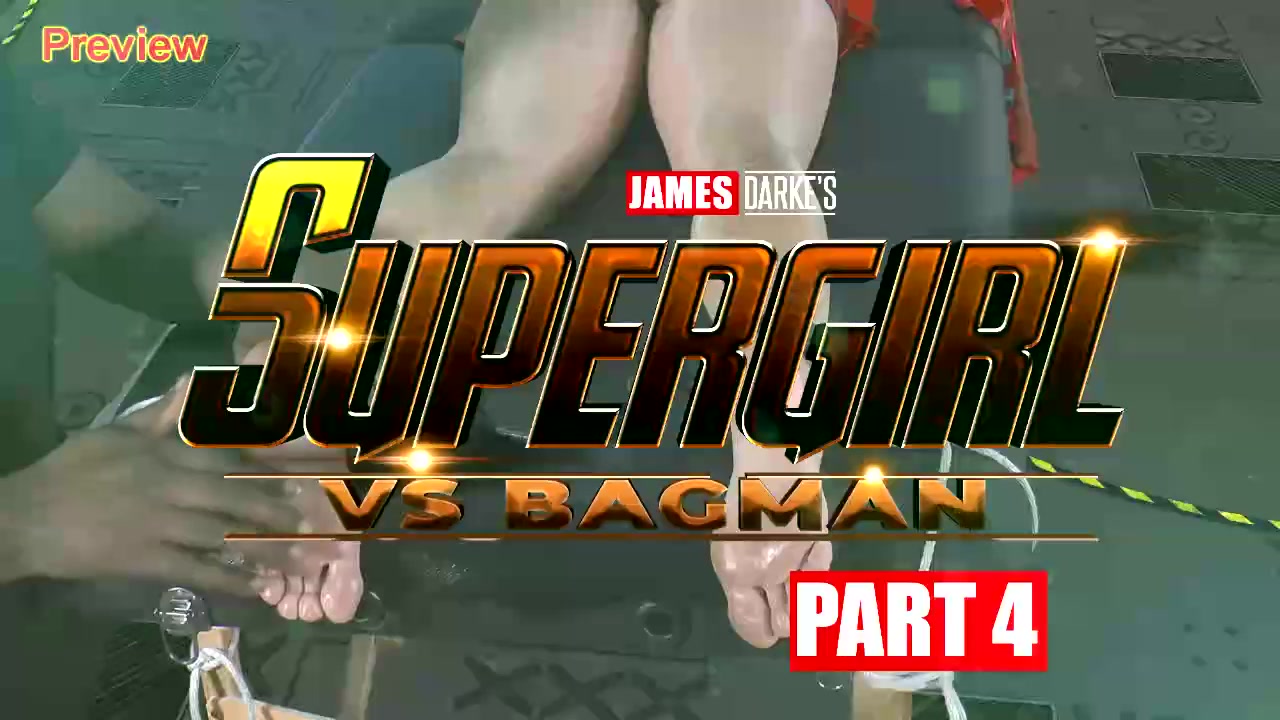 Supergirl Vs Bagman 4 - Ticklevideos