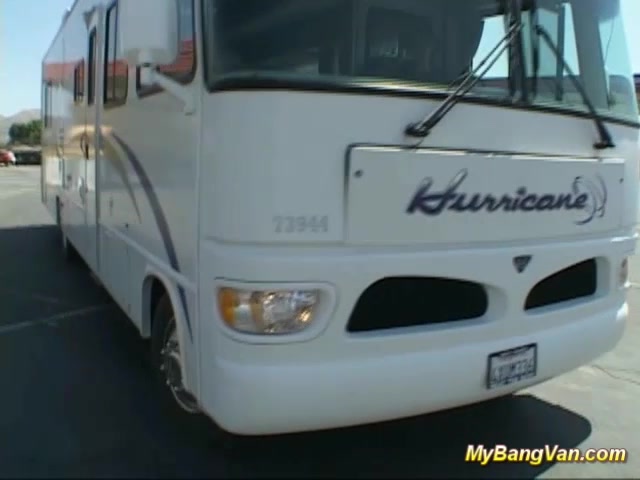 picked up for anal gangbang van orgy