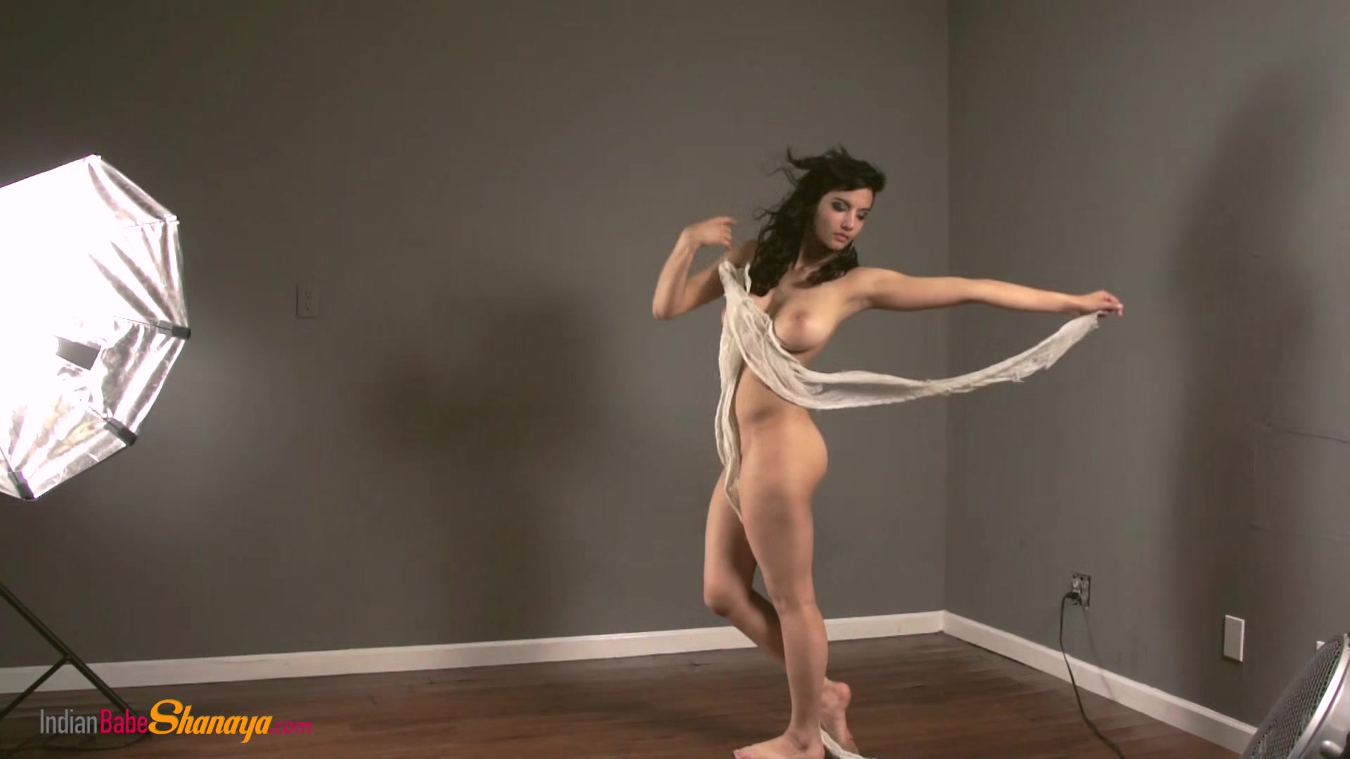 Hot 18 Year Old Indian Stripper Filming Herself Naked In Erotic Porn