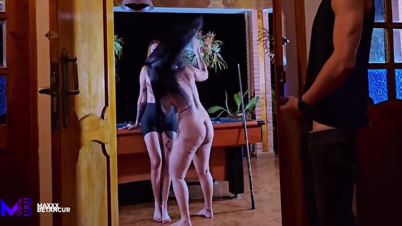 Sarah Black, Max Betancur And Maxx Betancur - Cum In The Ass Of Two Horny Colombian Girls 10 Min