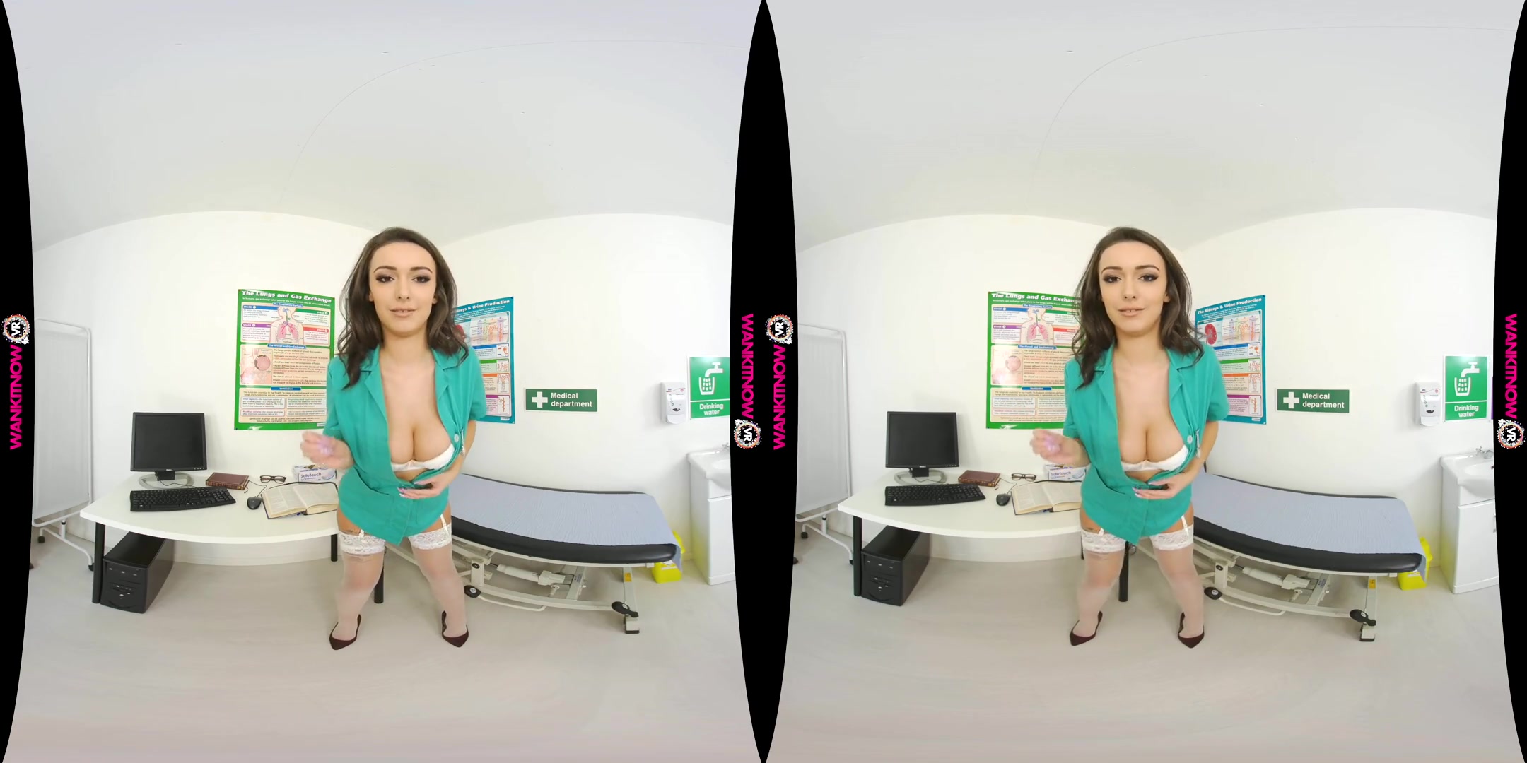 Jerk Off Instructions - Big Tit British Brunette Solo JOI