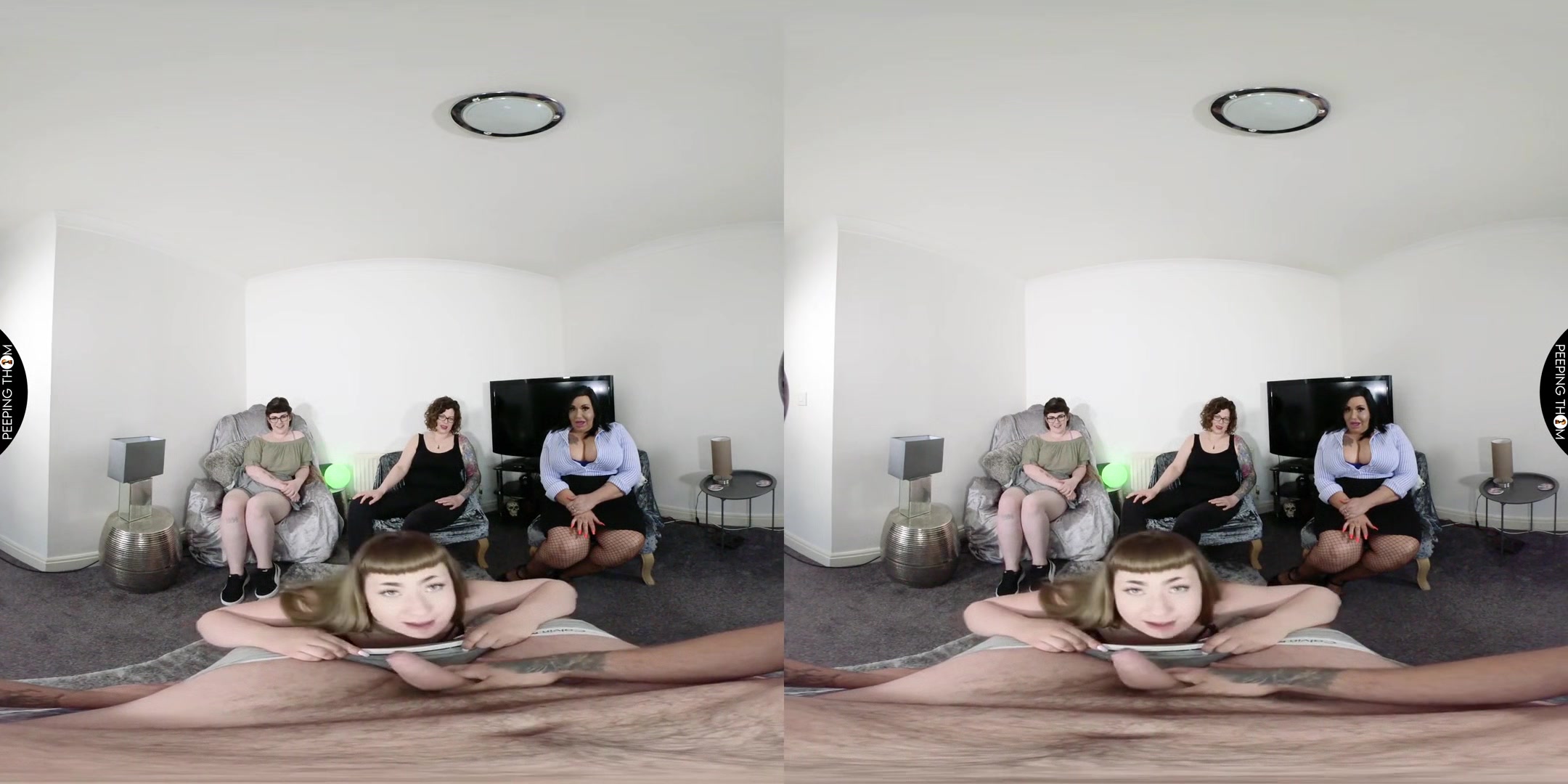 Blowjob Party; Four MILFS Take Turns with Your Dick