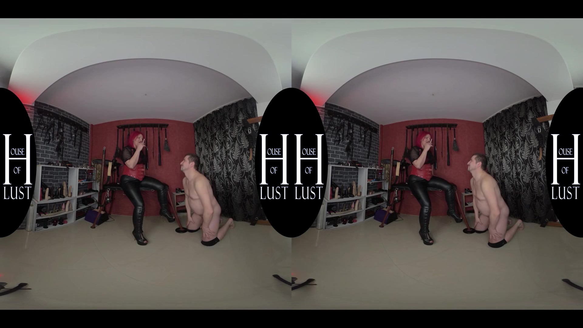 Goddess Andreea - Human Ashtray & Humiliation - VRVids
