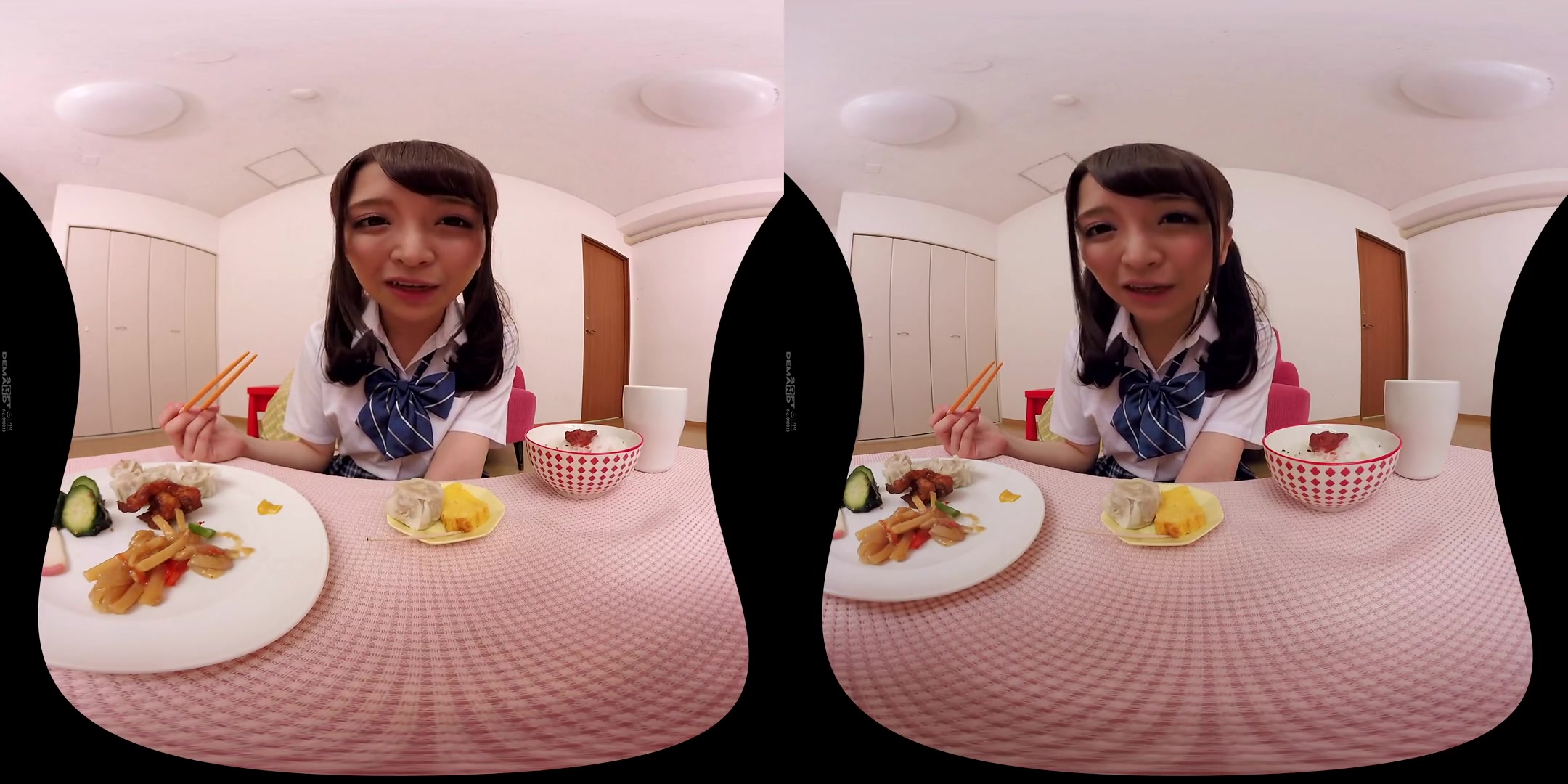 Imagine being 15cm Tall and Seeing what the World Looks Like!; Japanese schoolgirls 18+ Caught Changing