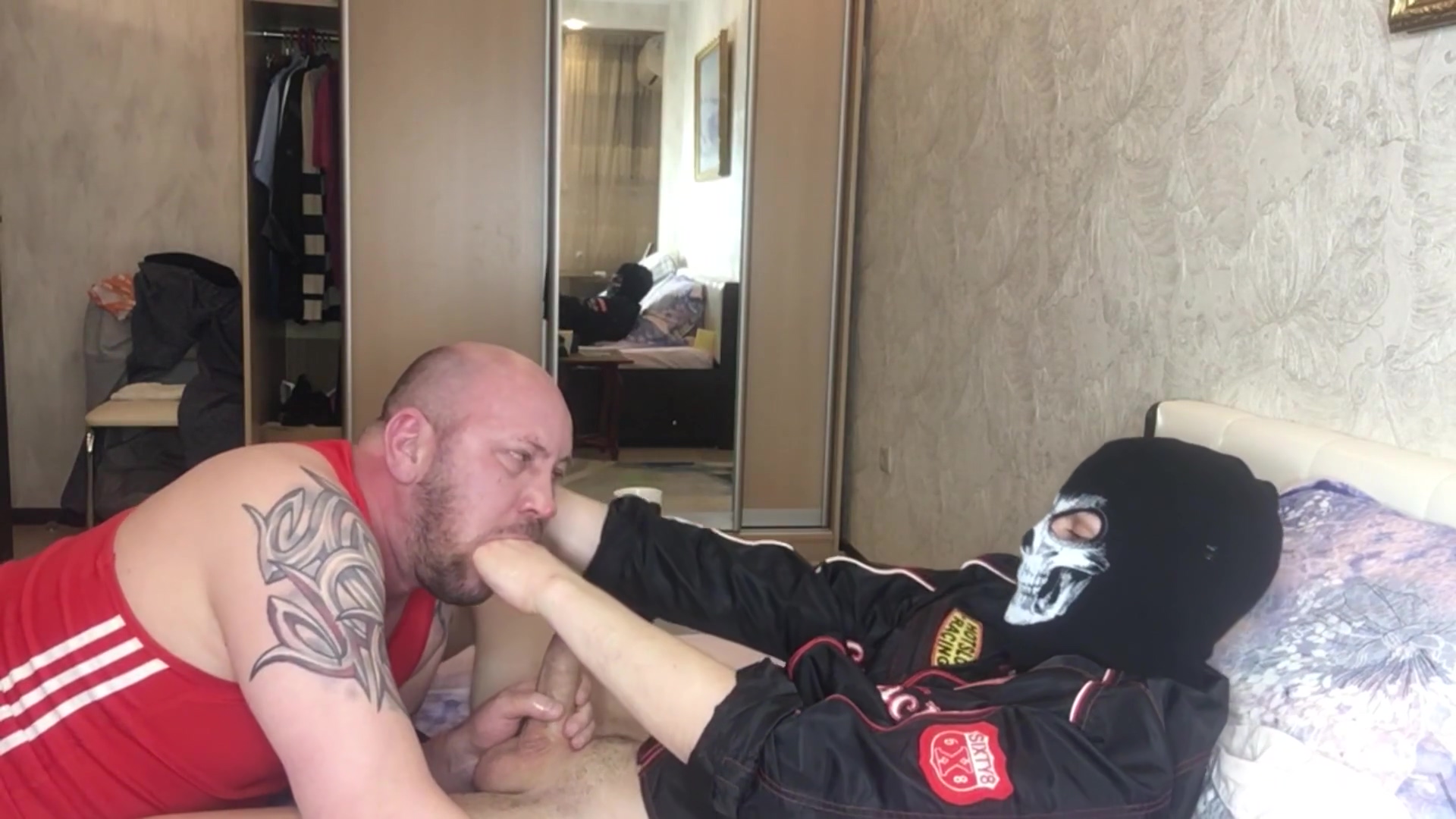 A Male In The Form Of A Racer Fucks Me Hard With A Big Fat Dick And Cum In Ass Bareback