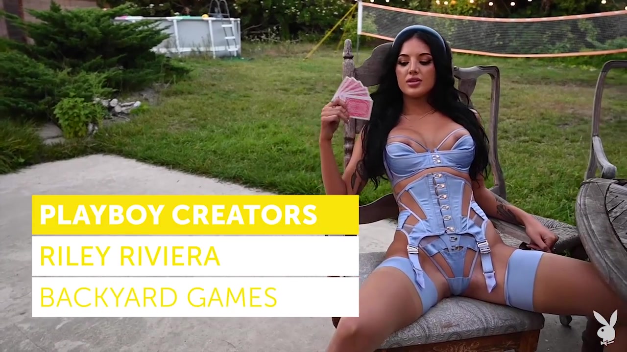 Riley Riviera in Backyard Games - PlayboyPlus