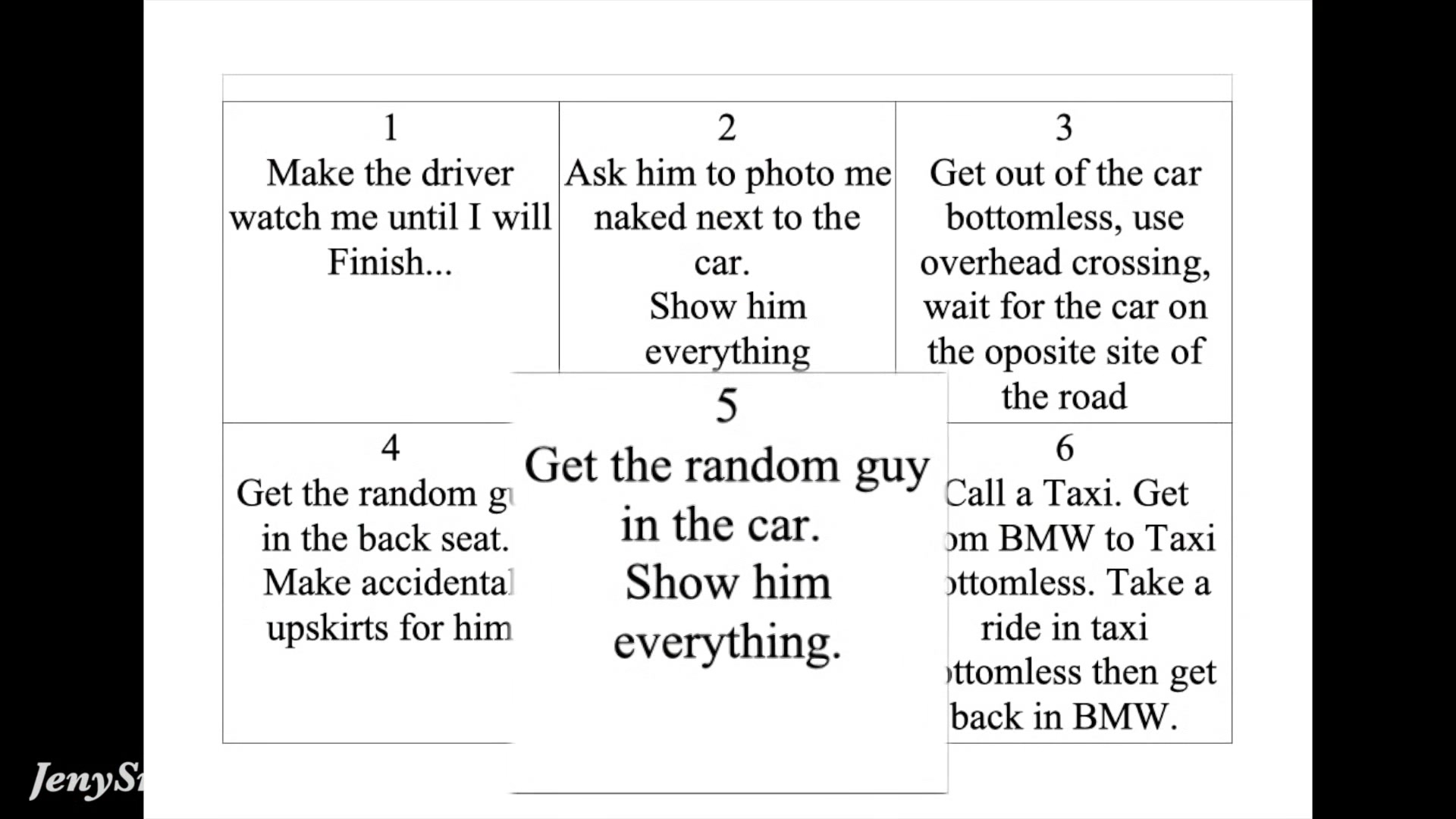 Sexy rich woman shows everything to the stranger. Elite Car Driver by Jeny Smith