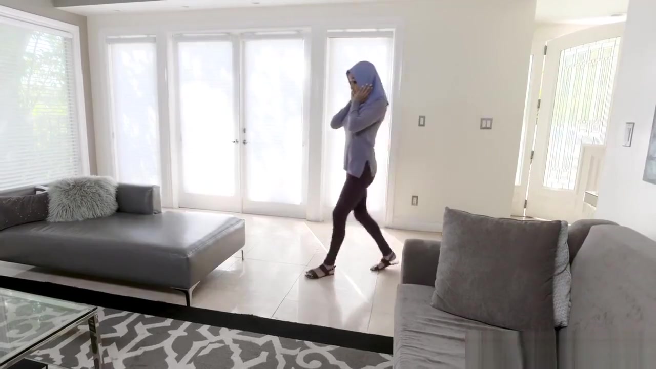 Logan Pierce goes deep anal fucking Aaliyah Hadid in her Hijab