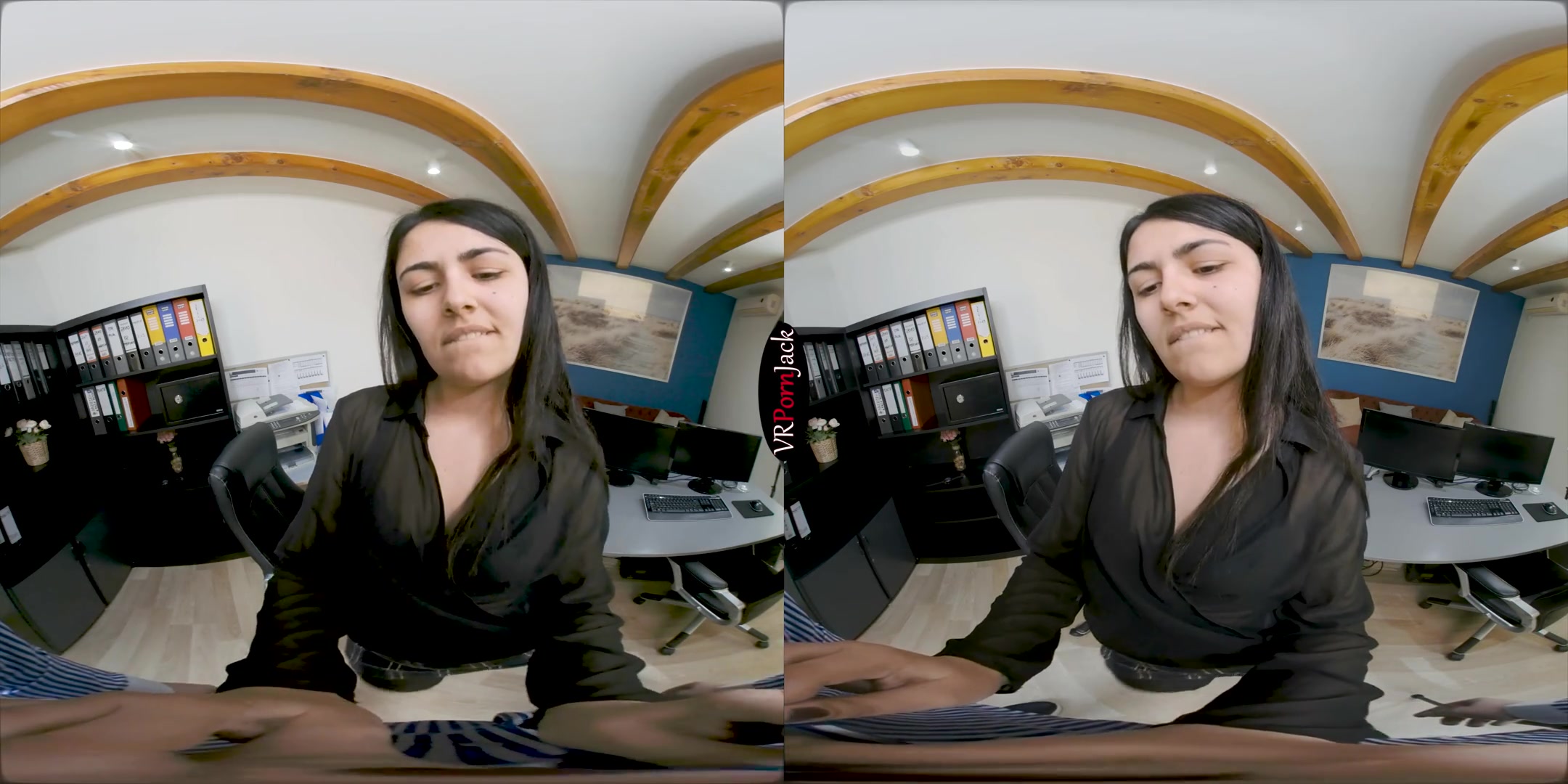 Sandra Star - At the Office - Girfriend gets a Break