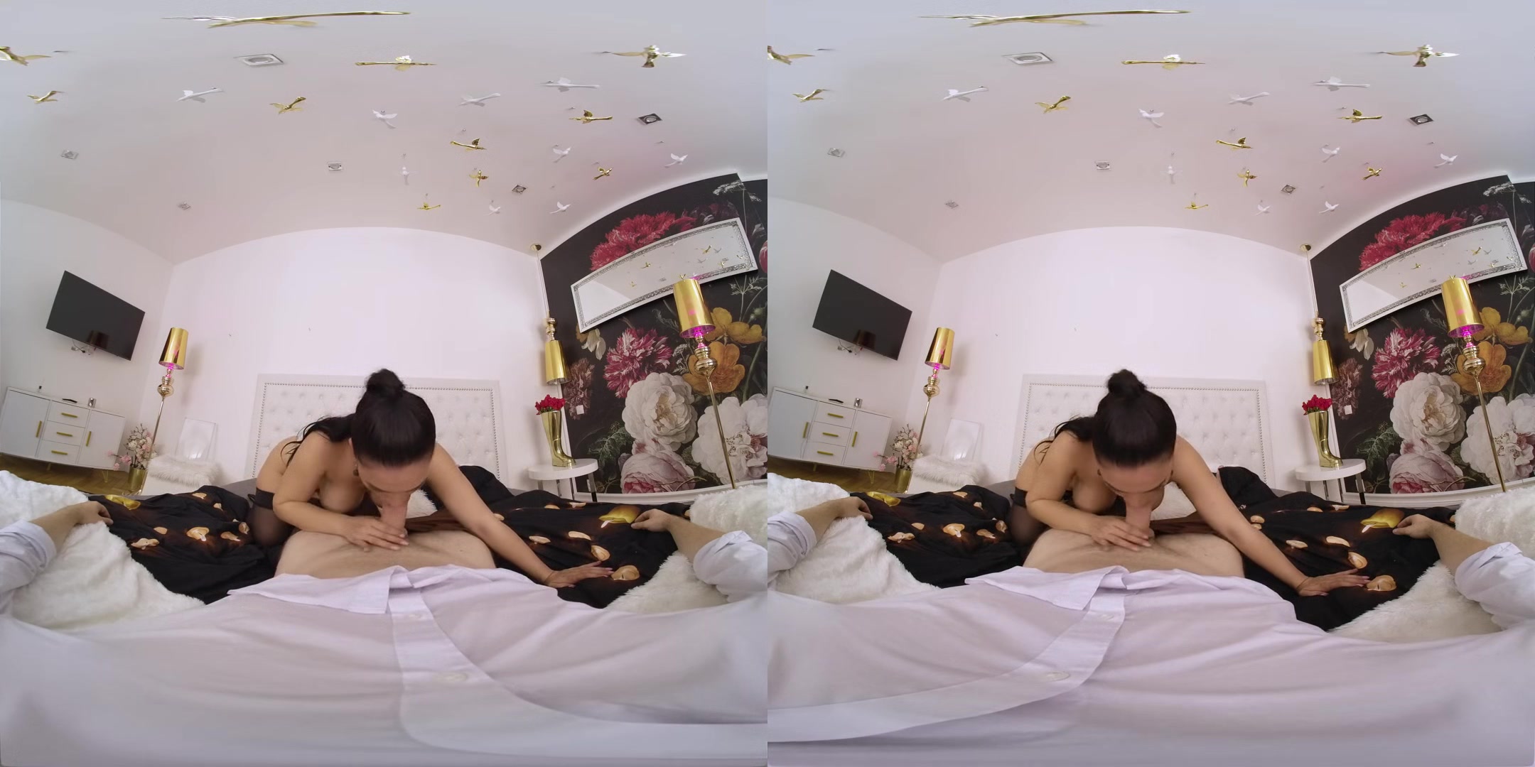 A Gift to Remember - Big Fake Tits Pornstar in Lingerie