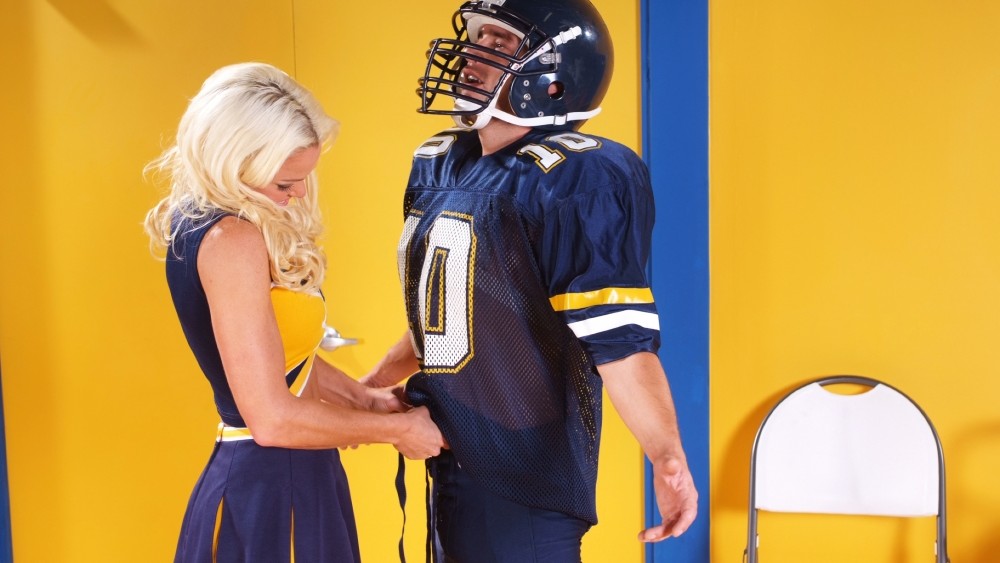 Rhylee Richards & Brad Hardy in Naughty Athletics
