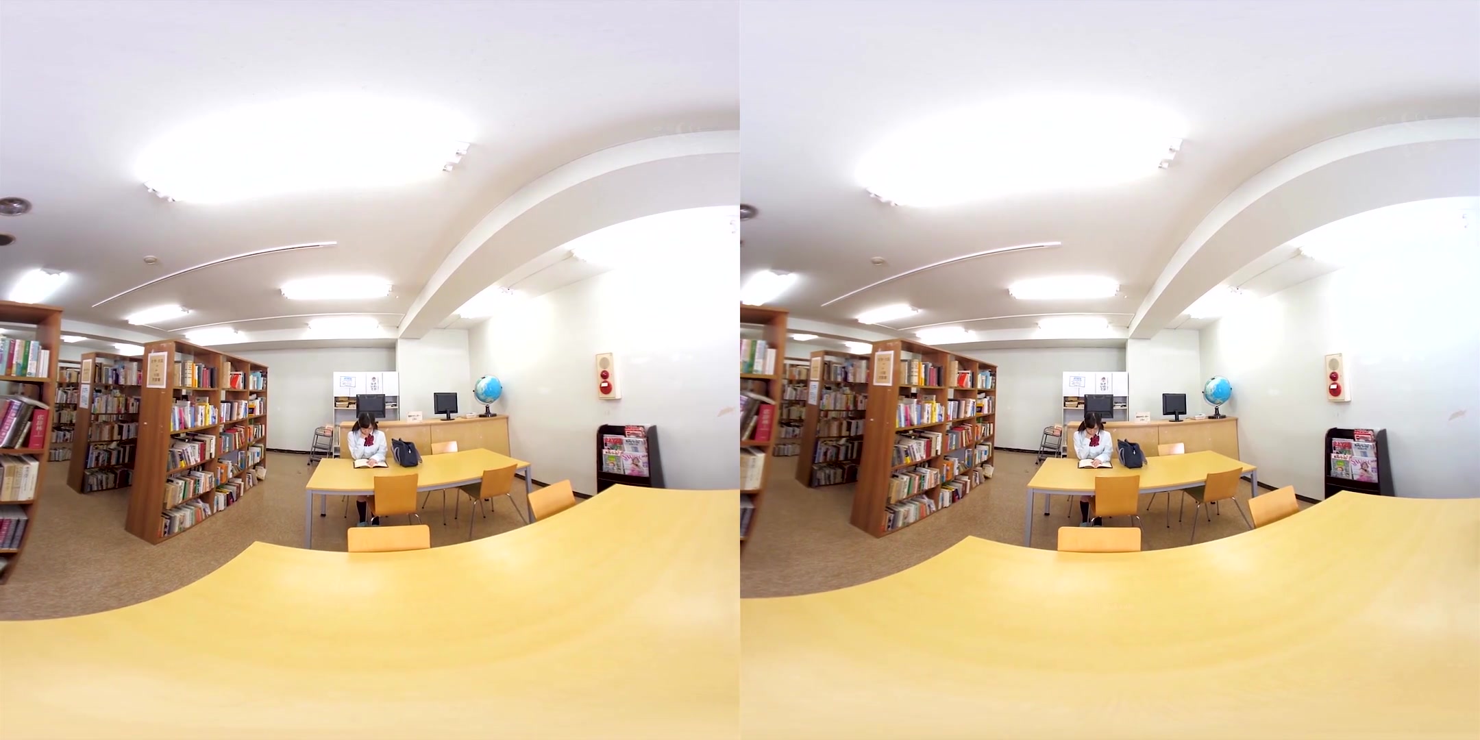 A Moment in the Library with a Who Doesn't Even Know your Name - JAV Idol POV Sex