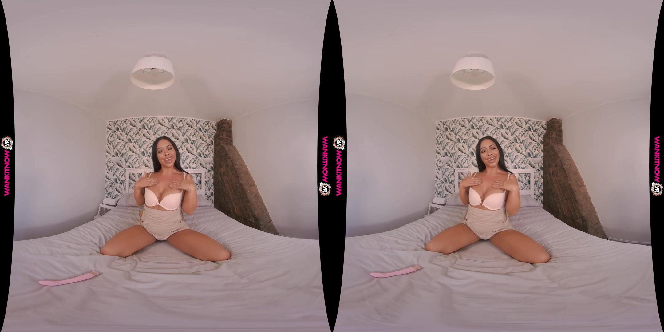 Rule Breaker - Cute Maid Stripping on the Bed - SexLikeReal