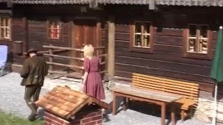 Mountain fuck fest blonde gets hard cock outdoor sex