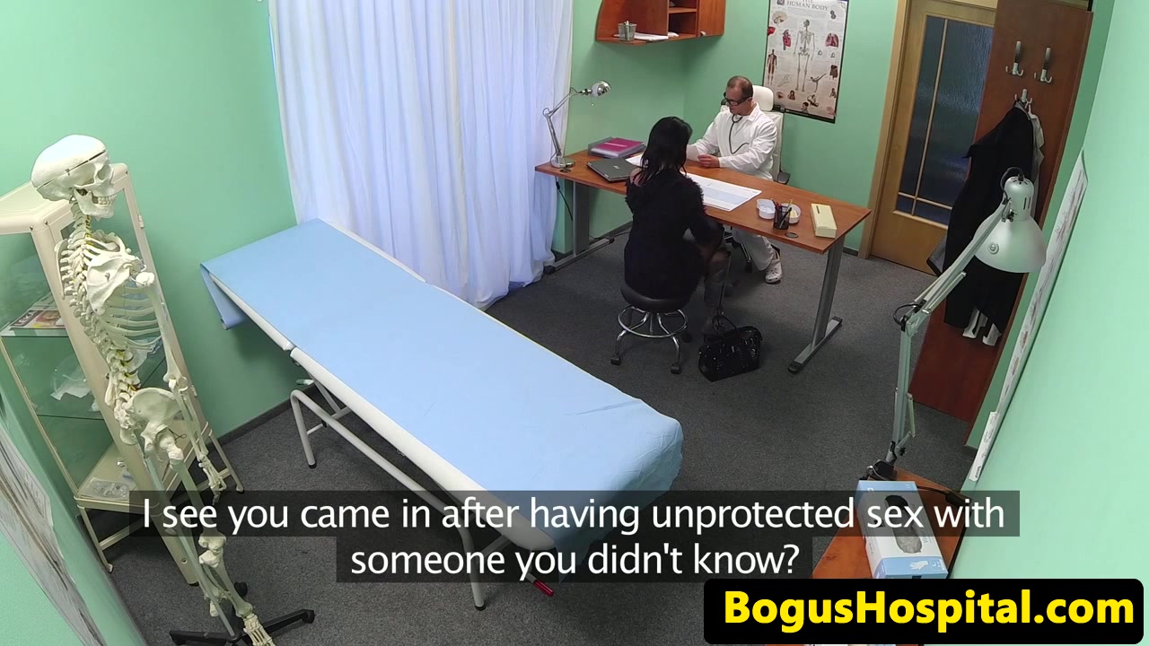 Hospital milf fucked by doctor on