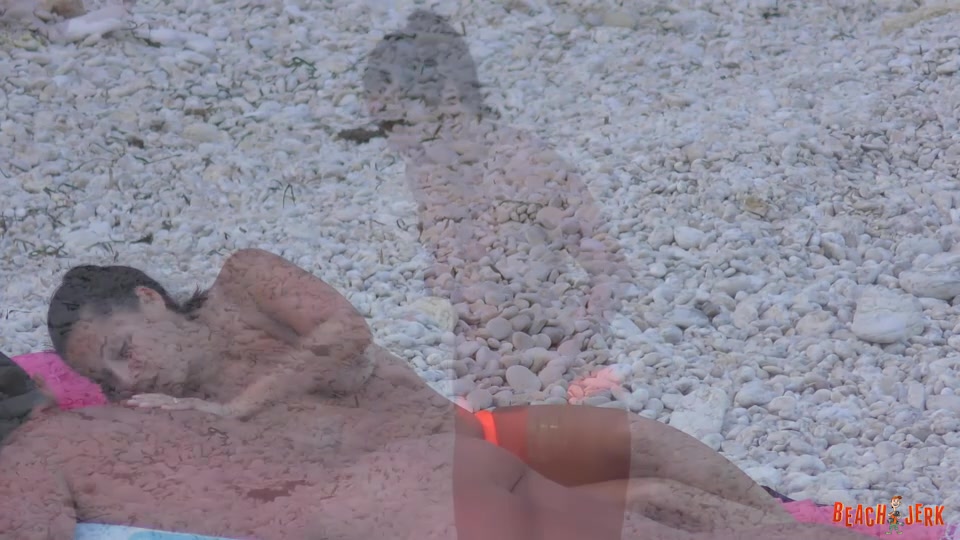 Wife on stones - BeachJerk