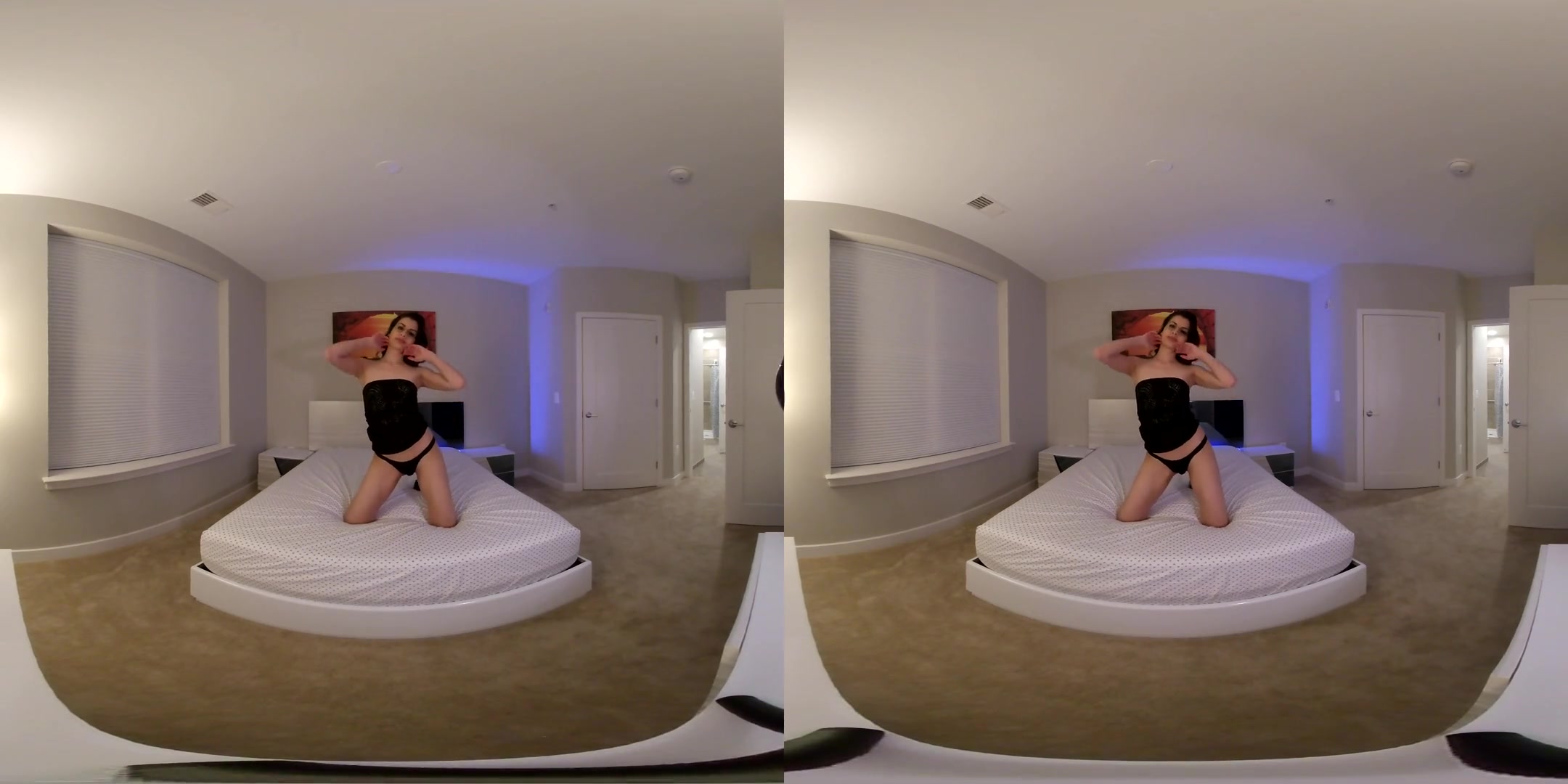 Bedroom Raya - Petite Striptease Solo Model - SexLikeReal