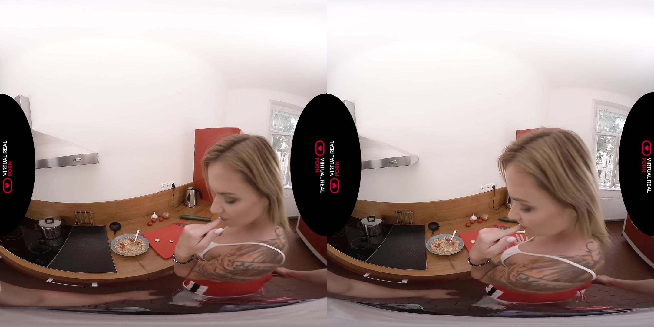 Angel Piaff in Czech Dinner - VirtualRealPorn
