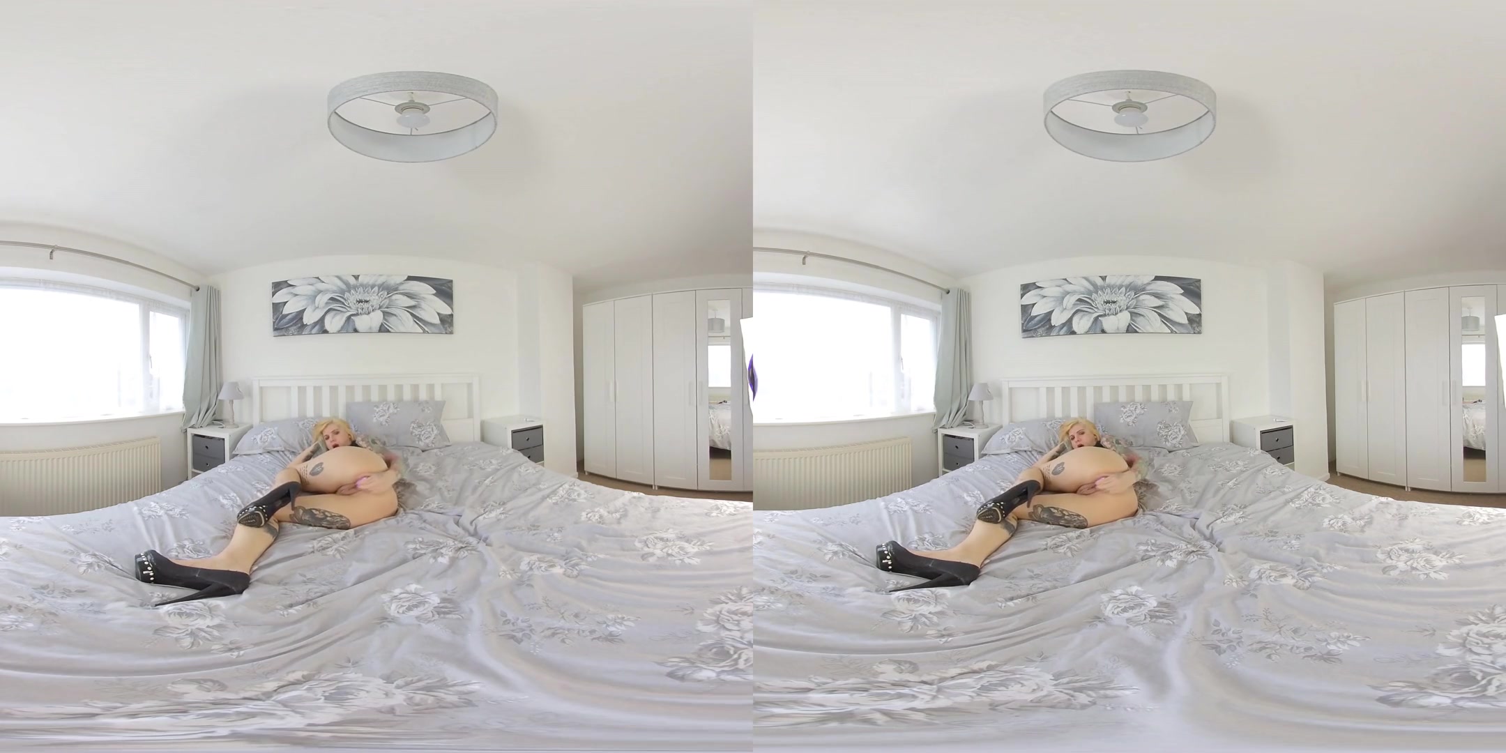 Tammy, Bedroom Antics - Tattoo Solo Model Toying