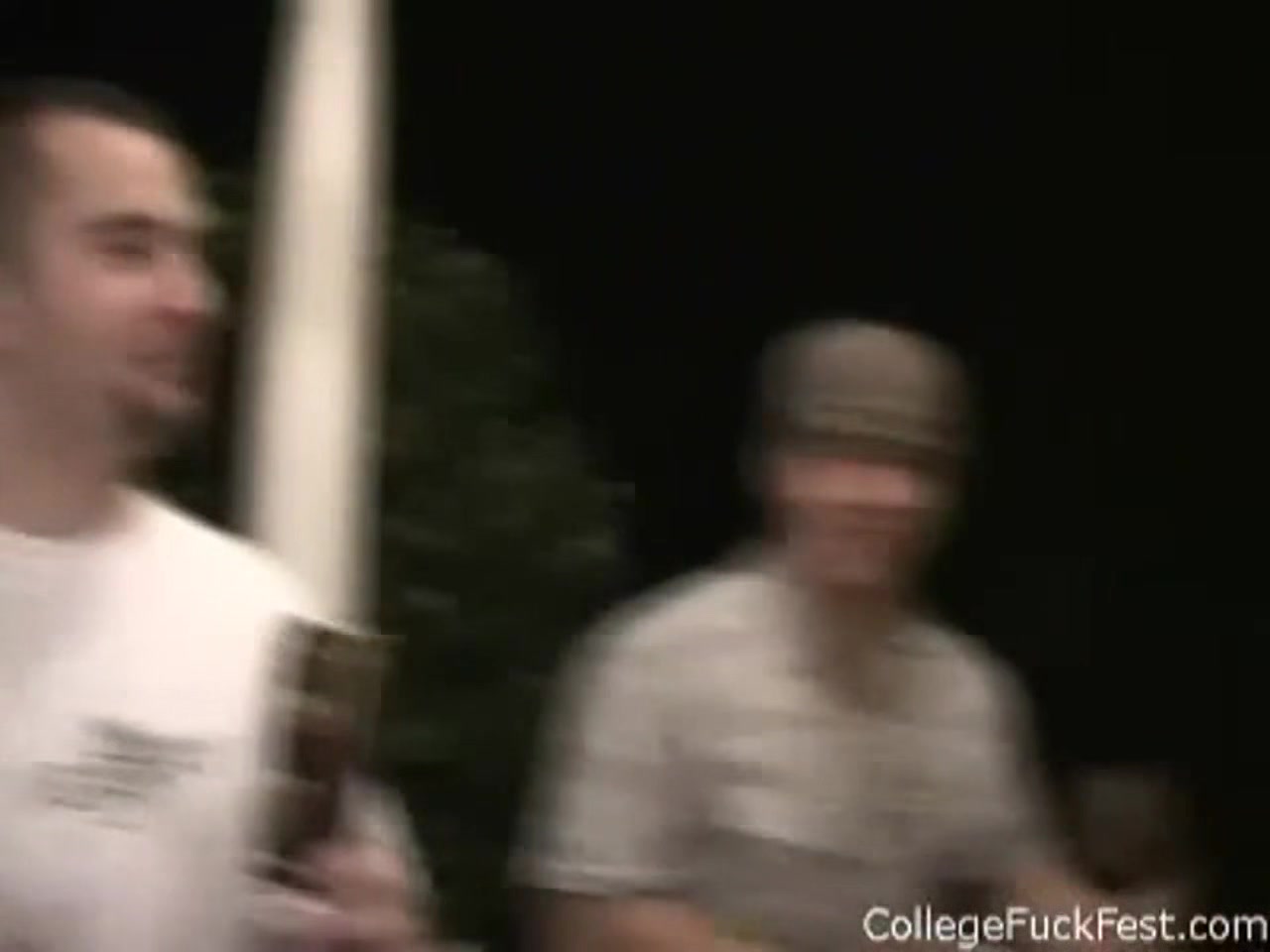 Frat house amateur coed teen 18+ fucked at wild party