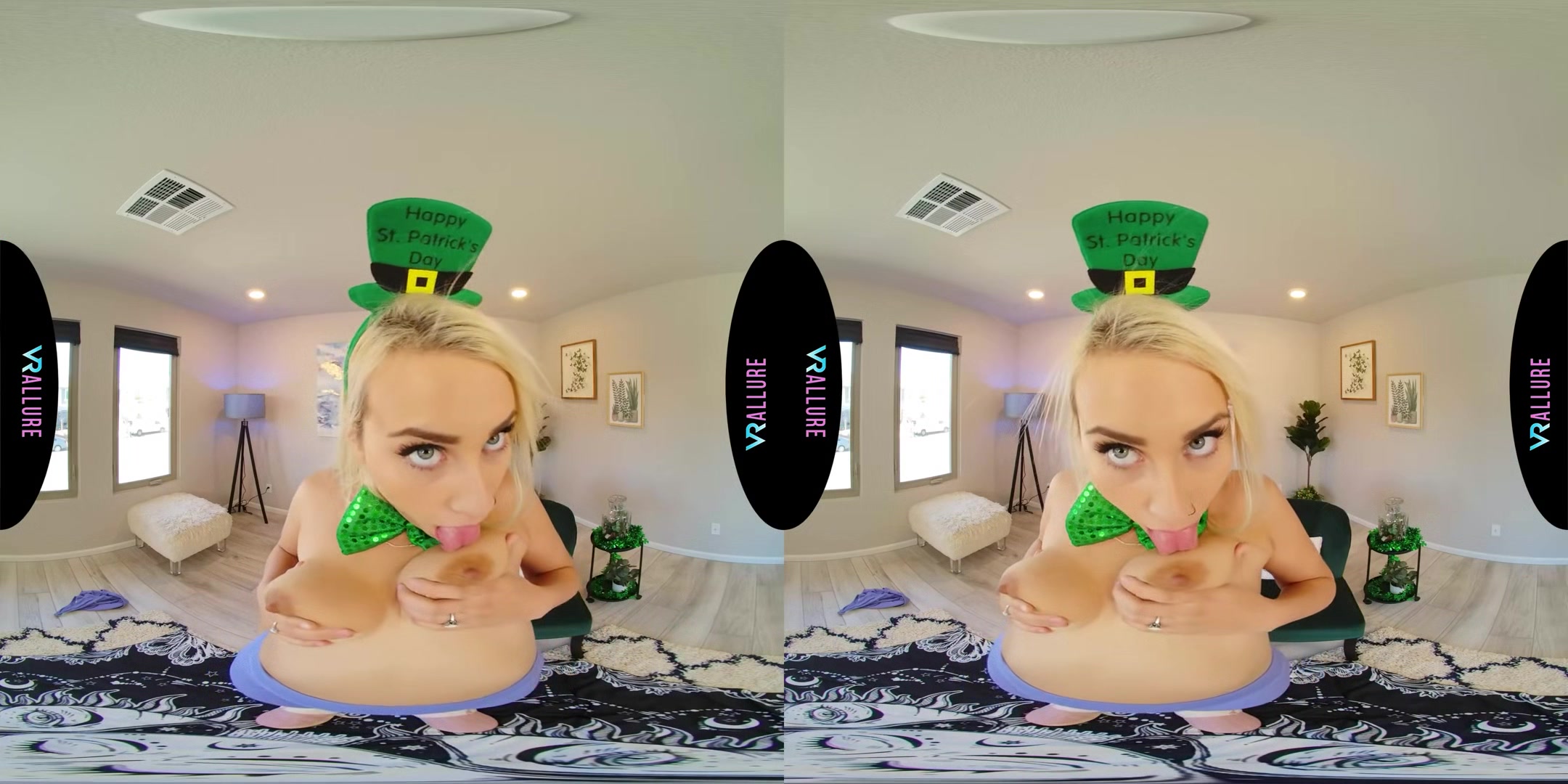 An Irish Lesson - Busty Fit Blonde Solo and Fucking Tommy Torso