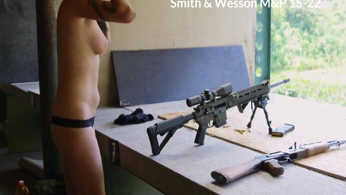 Daniela Kostic Girl With A Big Gun