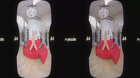 Claudia Mac in Pee Soaked Sofa - VirtualPee