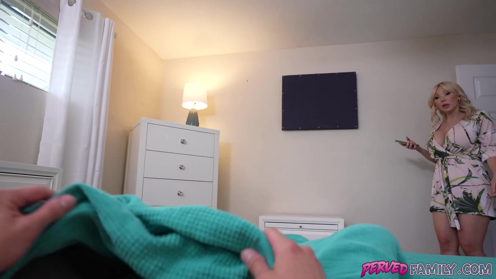 Oh no, I took viagra by accident bigtits stepmom!