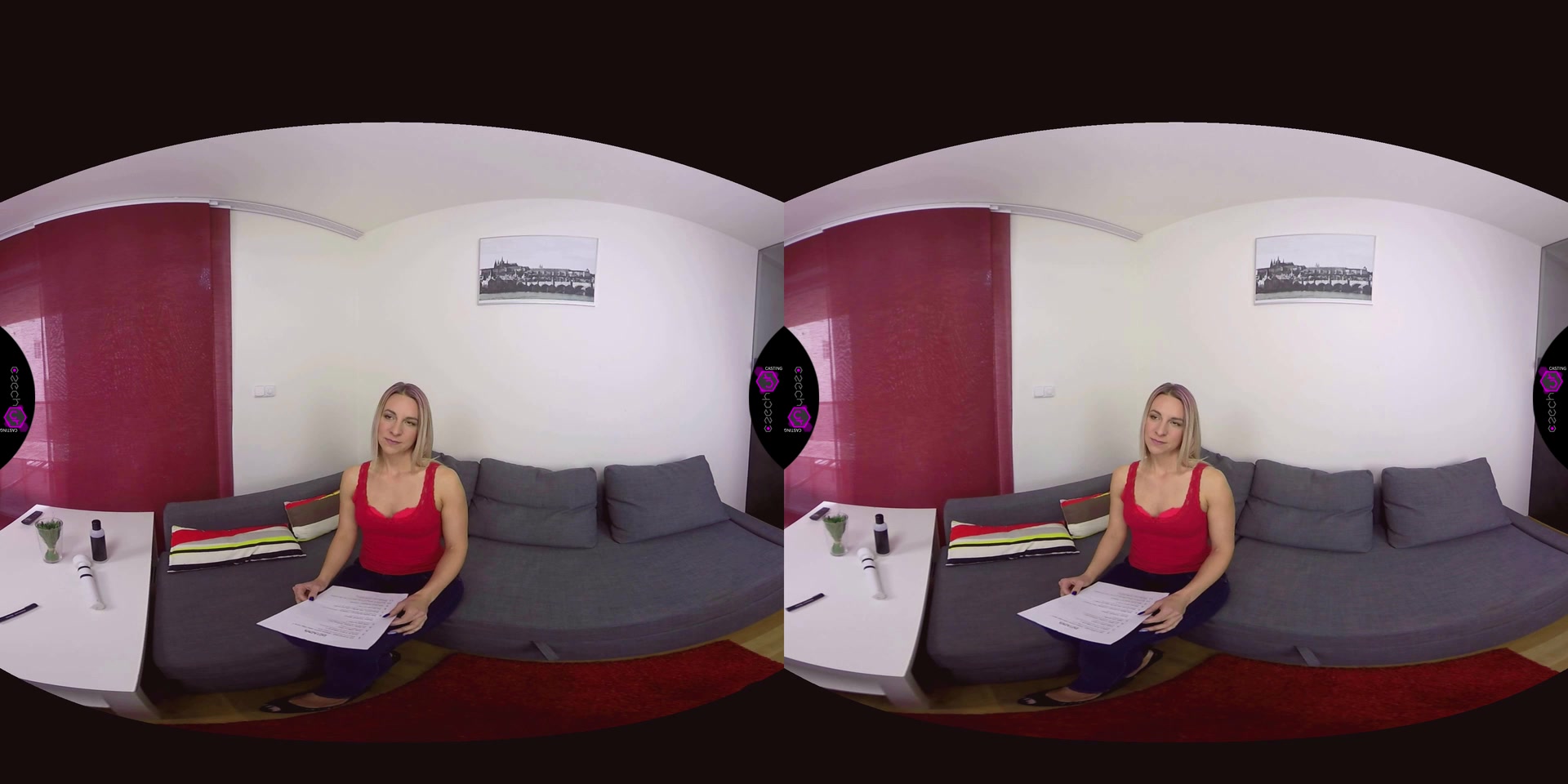 CzechVRCasting 103 VR Newbie's Creampie